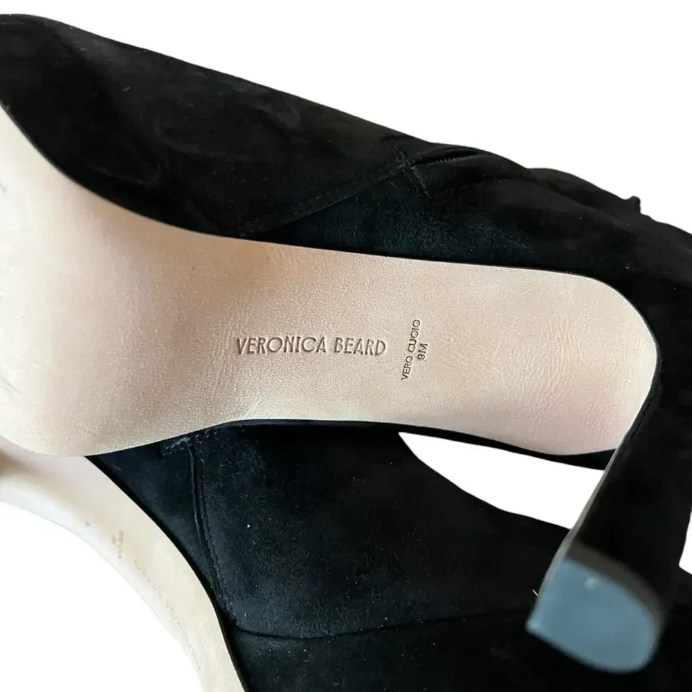 Veronica Beard Dali Suede Stiletto Heel Ankle Boot Bootie NEW Size 9.5